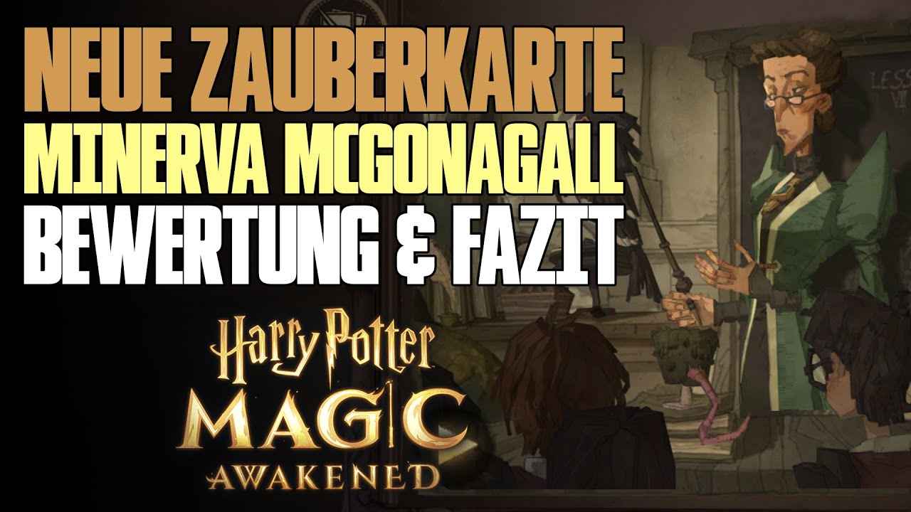 Lohnt sich die neue Karte Minerva McGonagall in Magic Awakened?