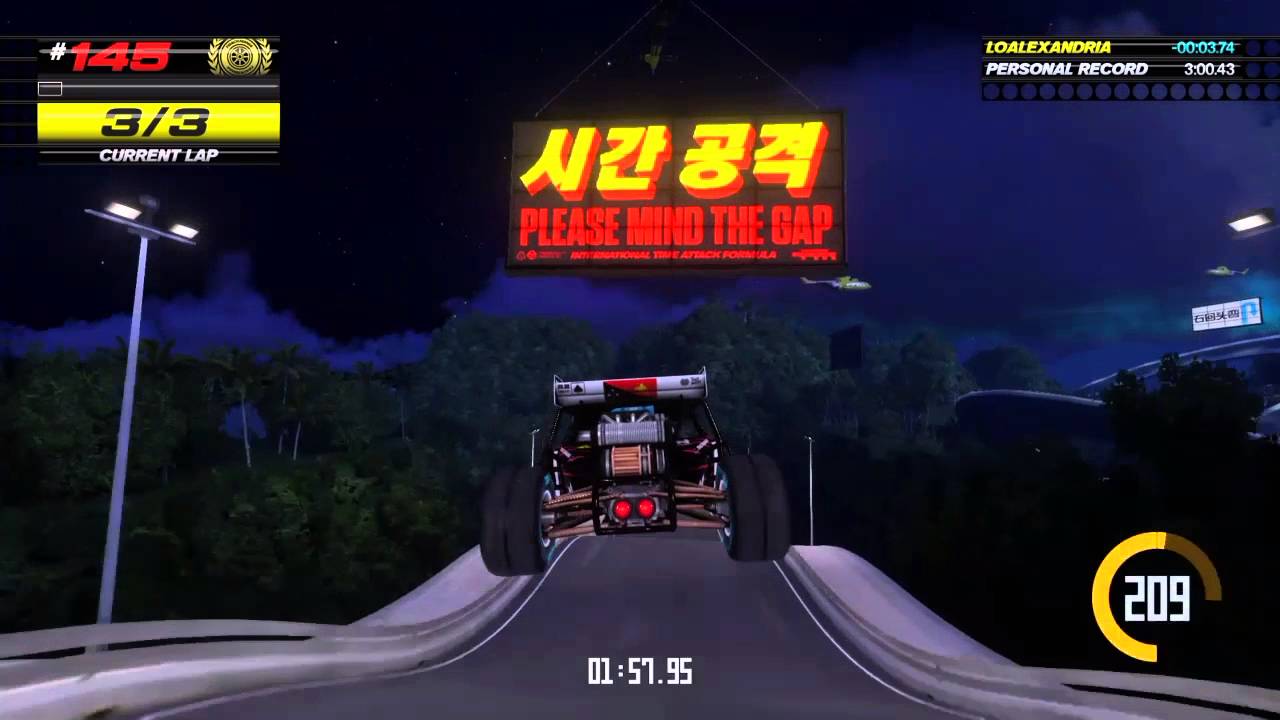Trackmania Turbo - Trackmaster #145 (PS4 global rank: 1 - apr 9)