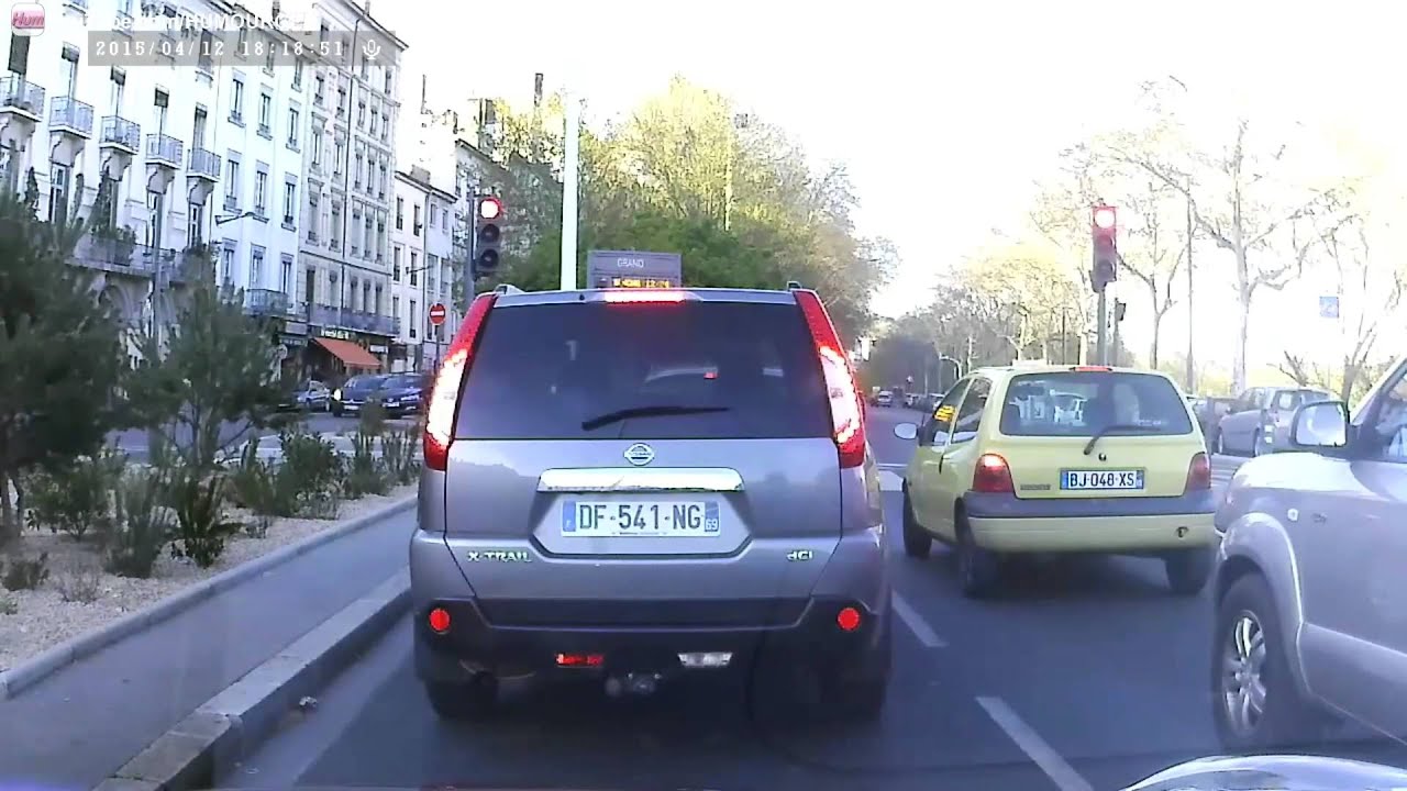Hyperlapse Dashcam recMINI Full HD - Route de France