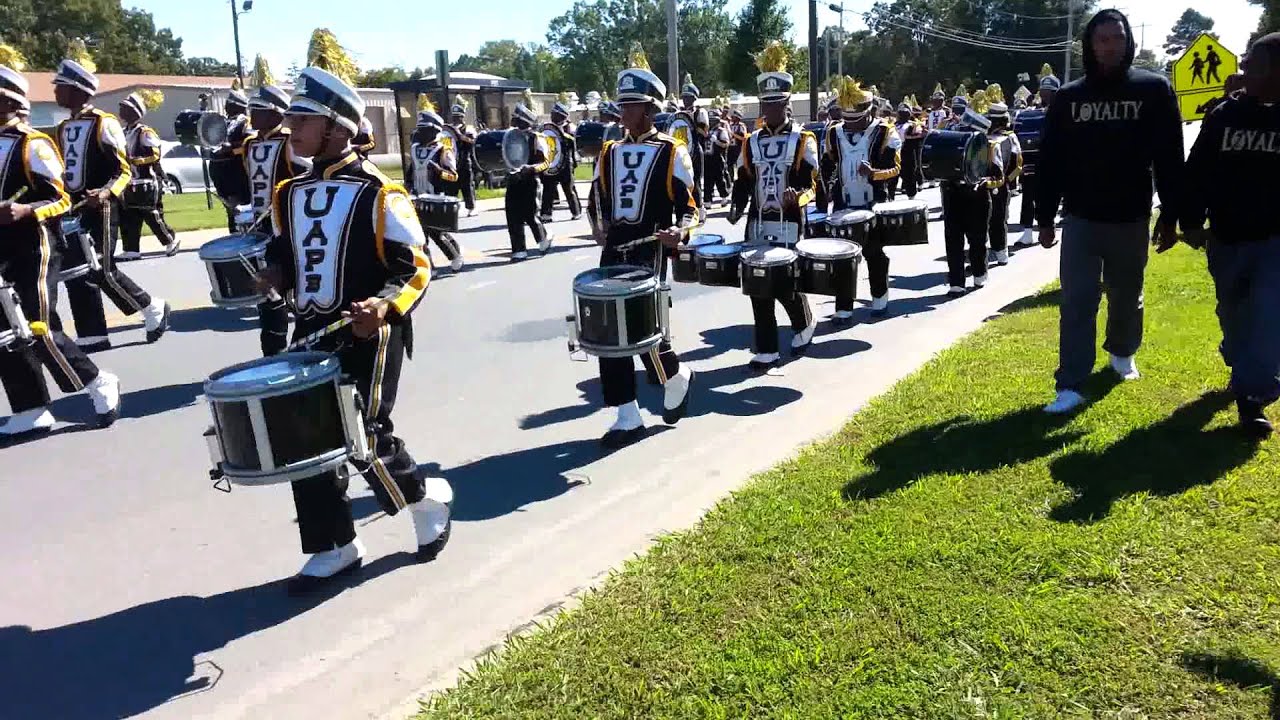 UAPB - M4 Marching to Golden Lion Stadium pt. 1