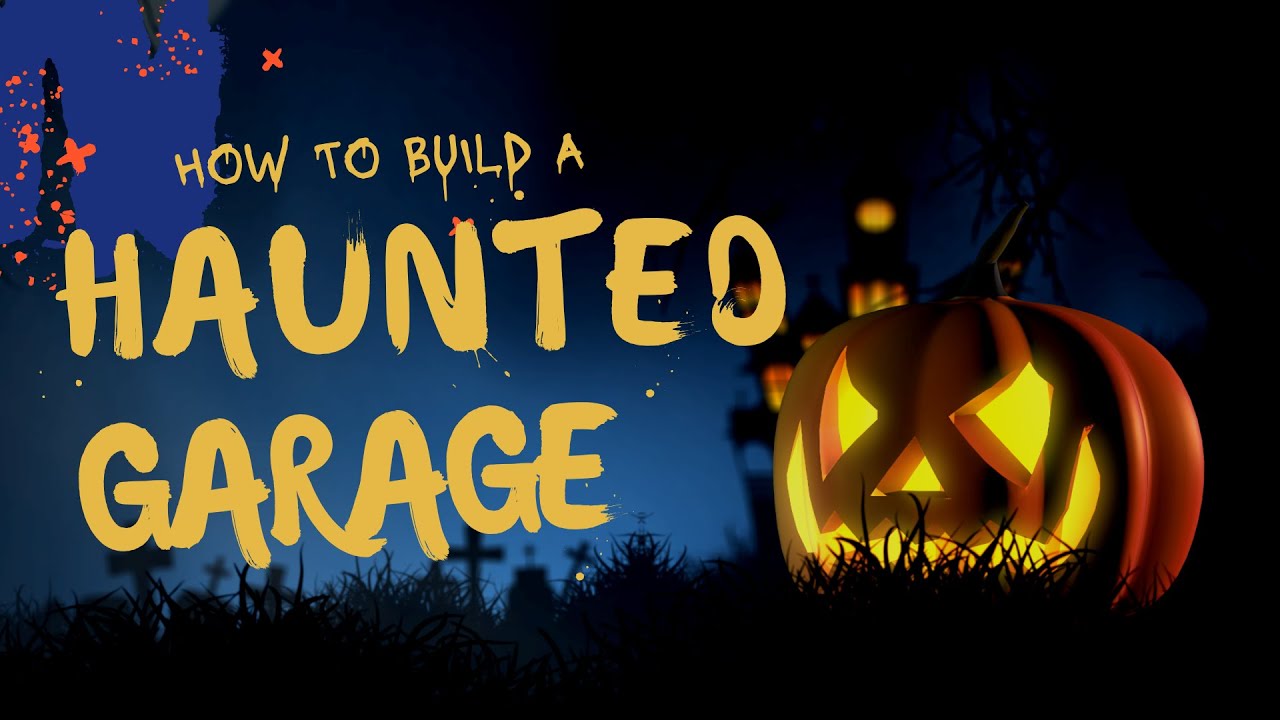 Unleashing Terror: Epic Haunted House Build in a Garage -  DIY