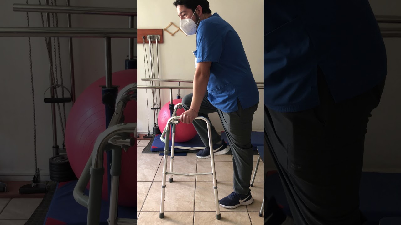 Ejercicios básicos en andador
