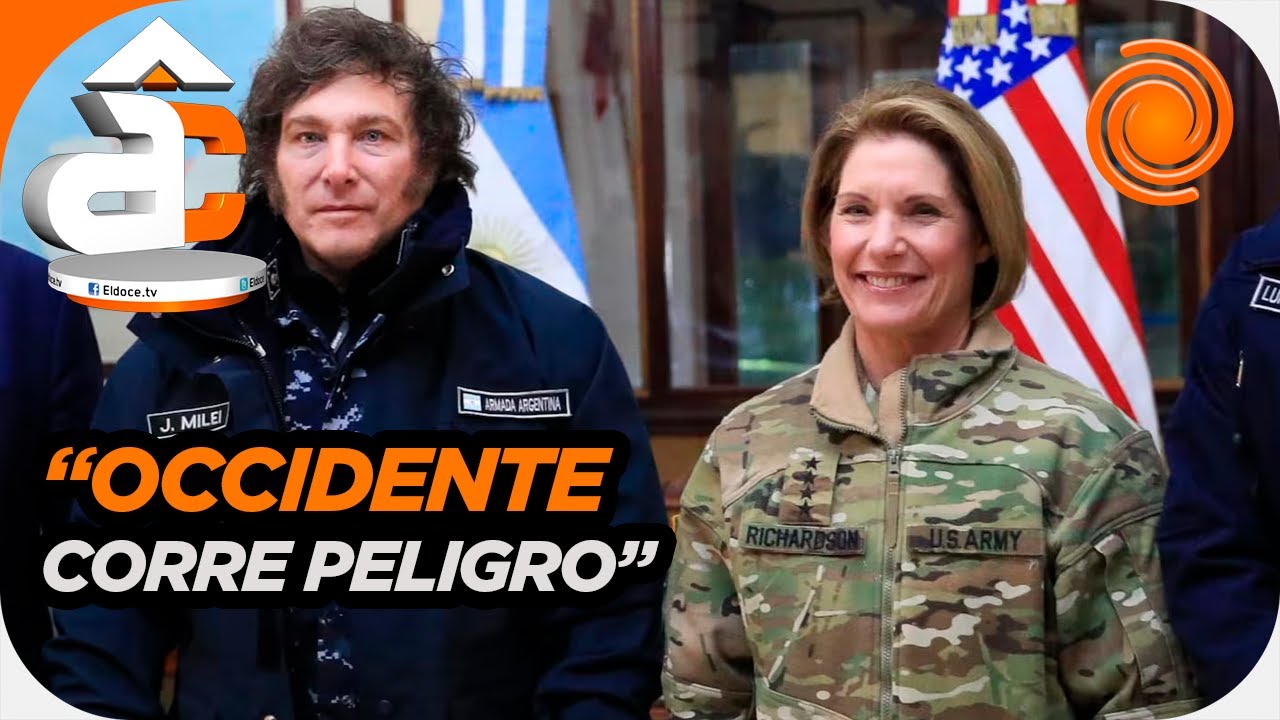La señal de Milei a Estados Unidos y su reunión con una general norteamericana en Ushuaia