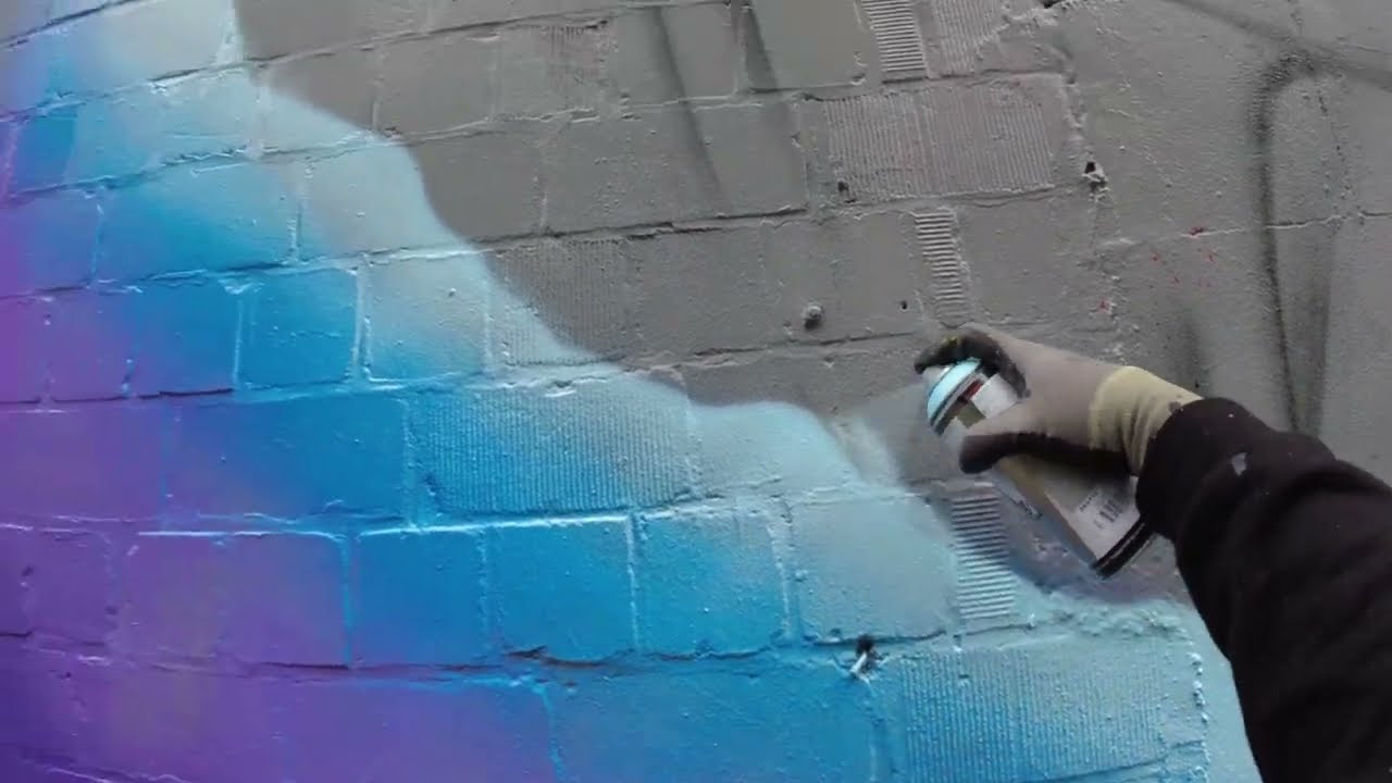 Watch Me Transform Leftover Cans into a Giant Graffiti Artwork!