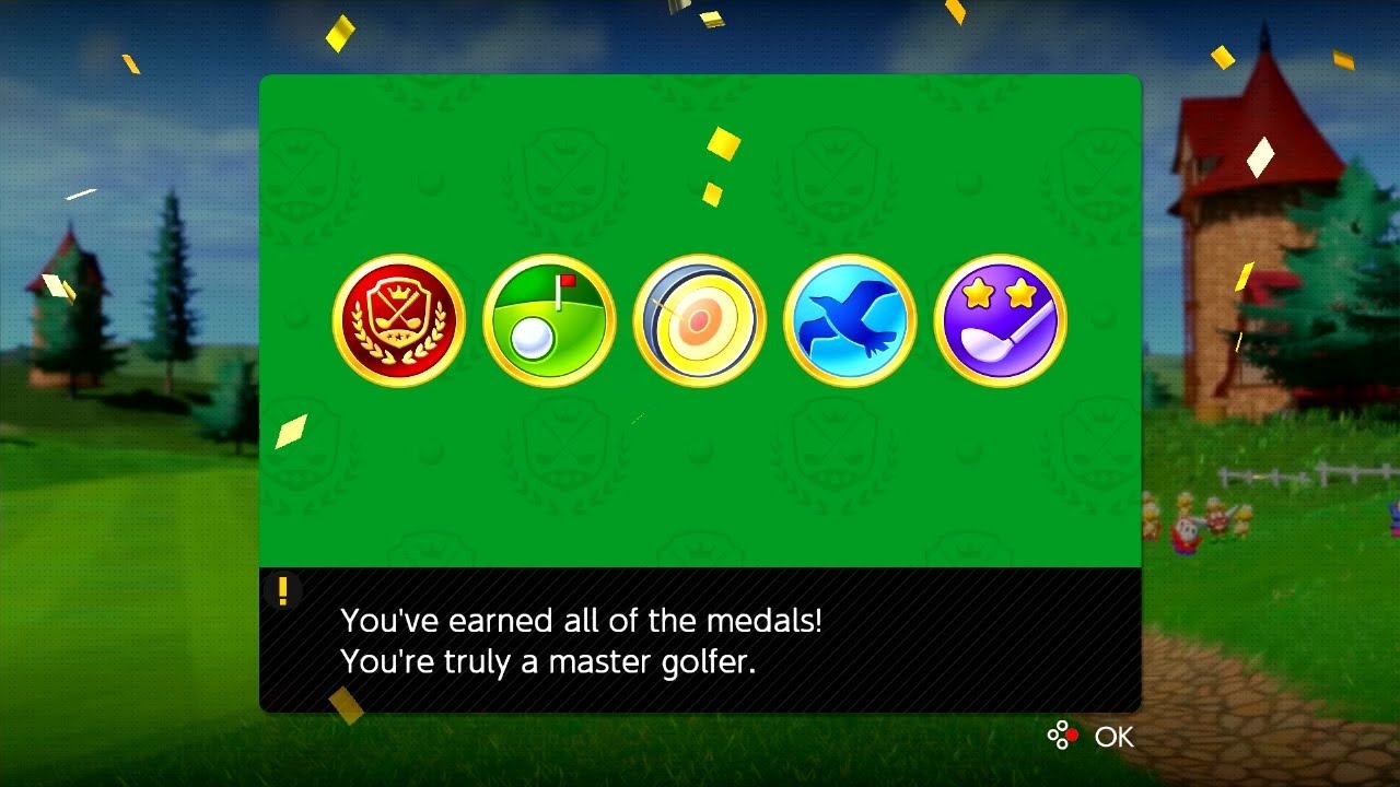 Mario Golf Super Rush - GET ALL THE MEDALS!!