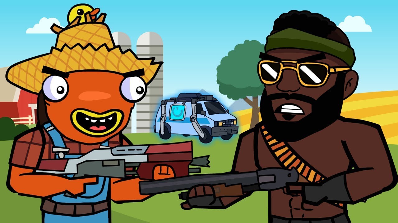 Fatal Fields & The Respawn Van | The Squad (Fortnite Animation)