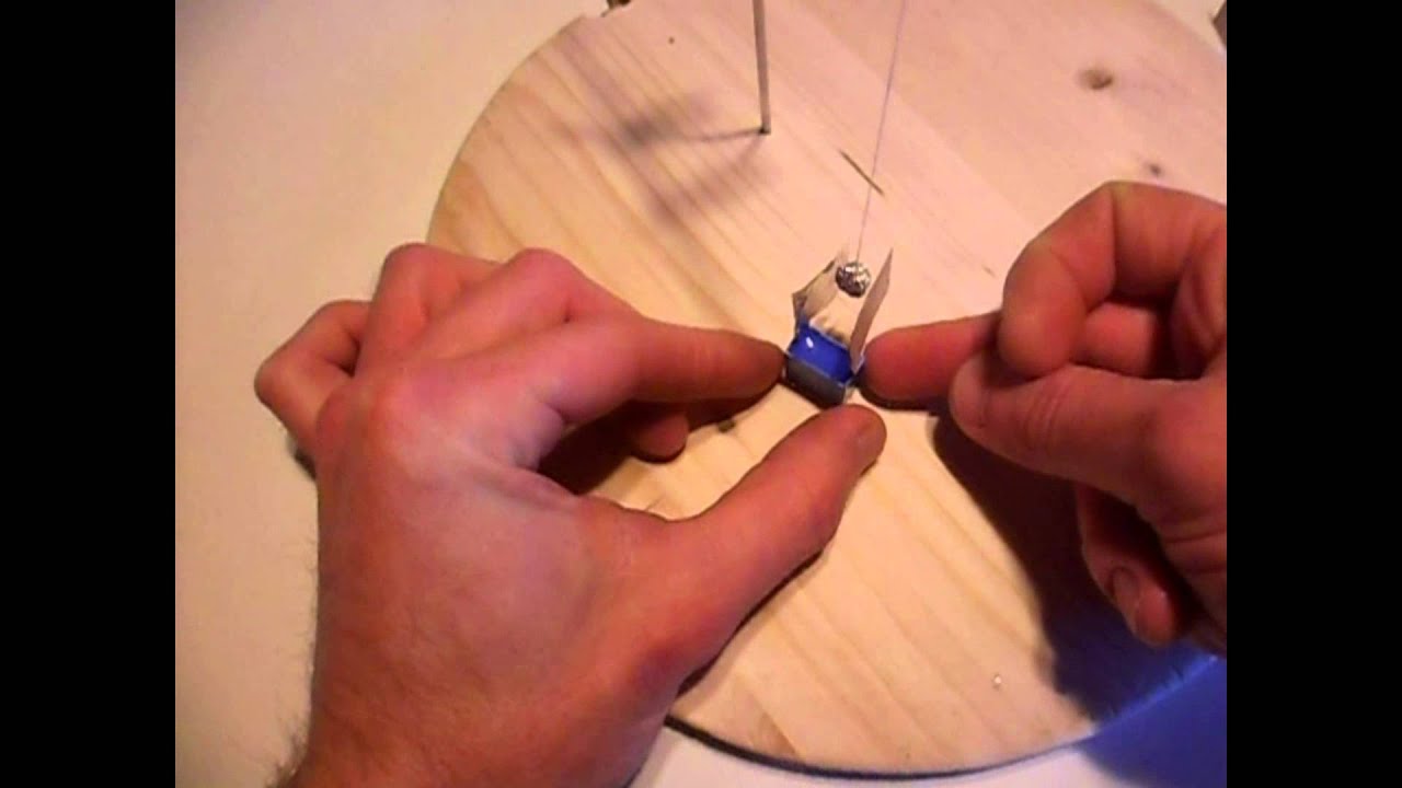 pendule électrostatique avec DDP de 900v