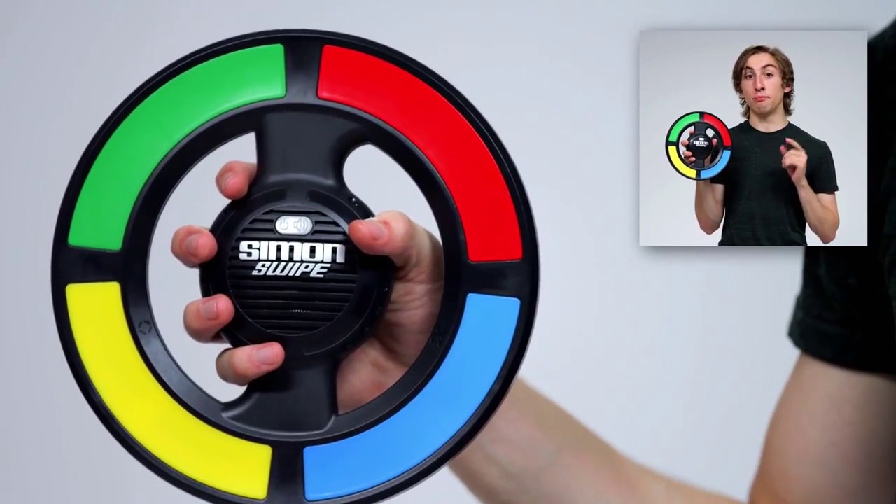 Видеоинструкция по игре Simon Swipe Саймон Свайп от Hasbro