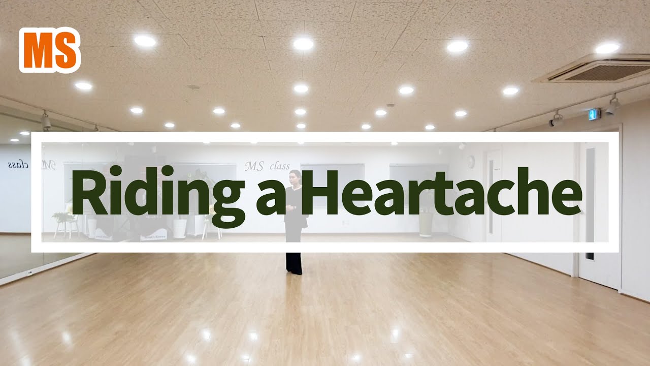 Riding a Heartache Line Dance by Vikki Morris & Alexis Strong 2025