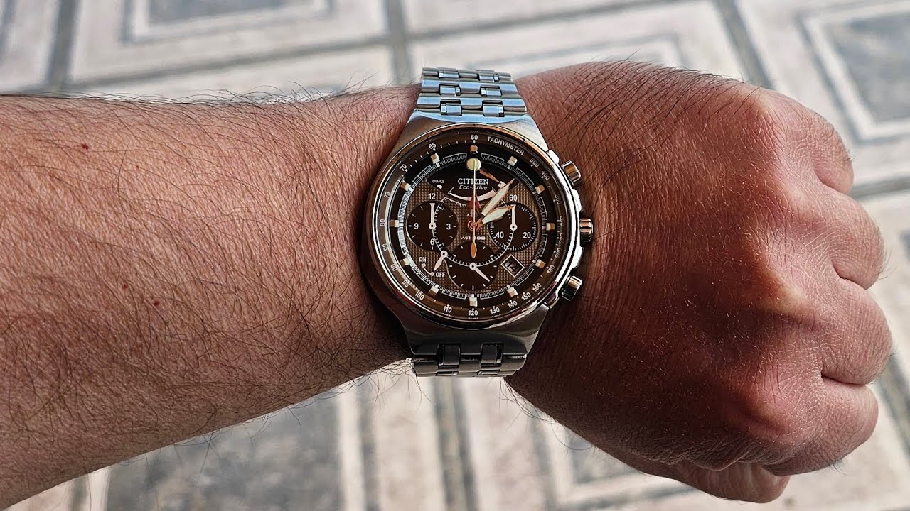 Часы Citizen eco drive E210 - T006400 Титан Сапфир Кварц.