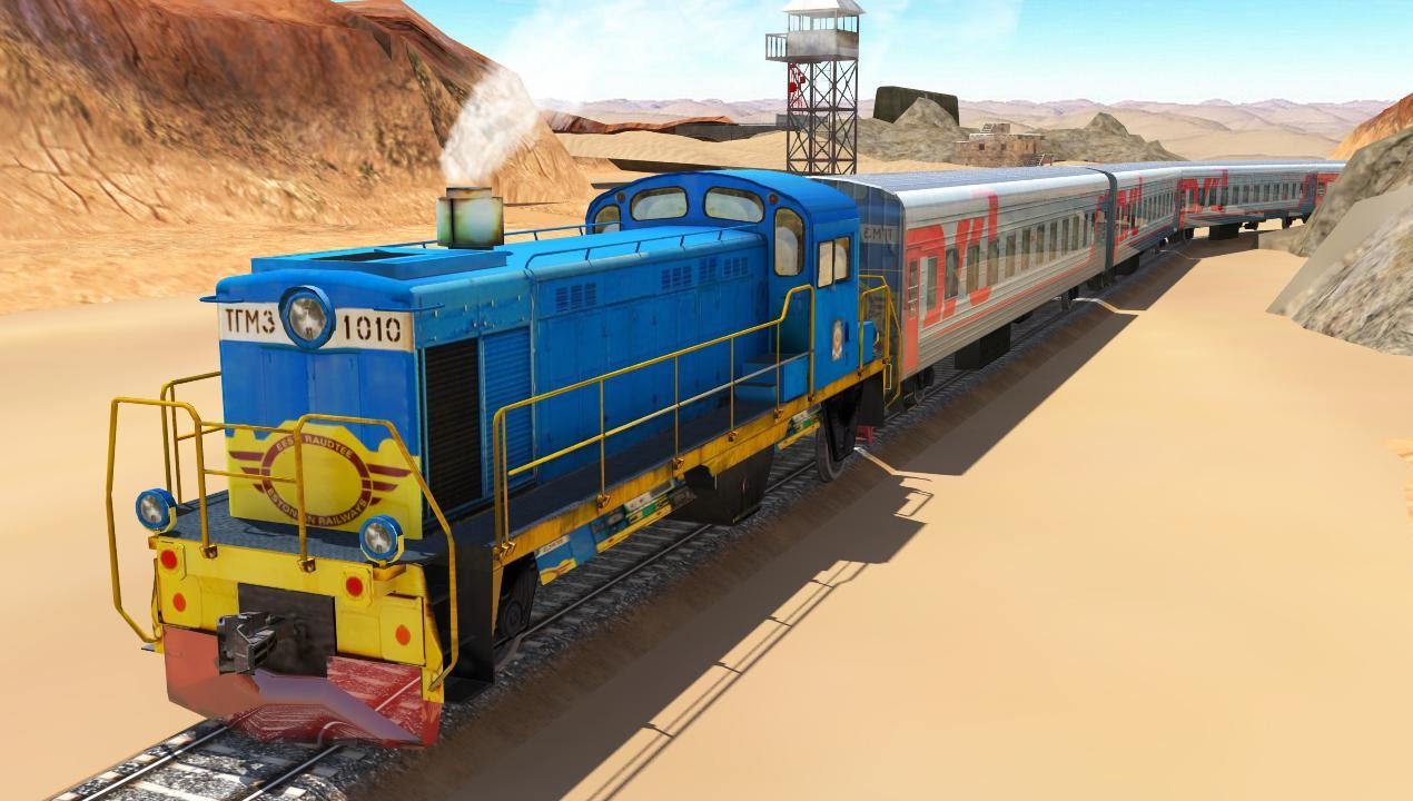 Train Simulator 3D - Game Simulasi Kereta Api (Level 8-9) (Android Game)