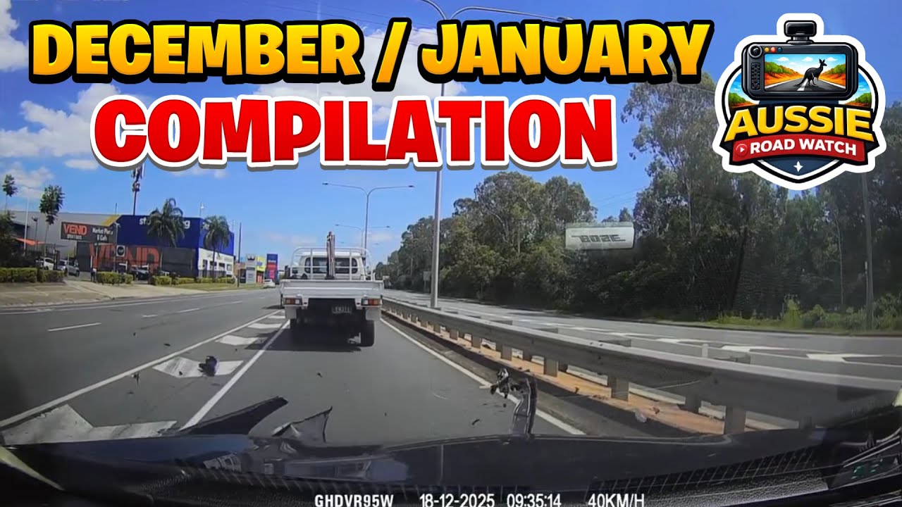 Dash Cam Compilation Australia - Dumb Drivers in December/January 2025/26