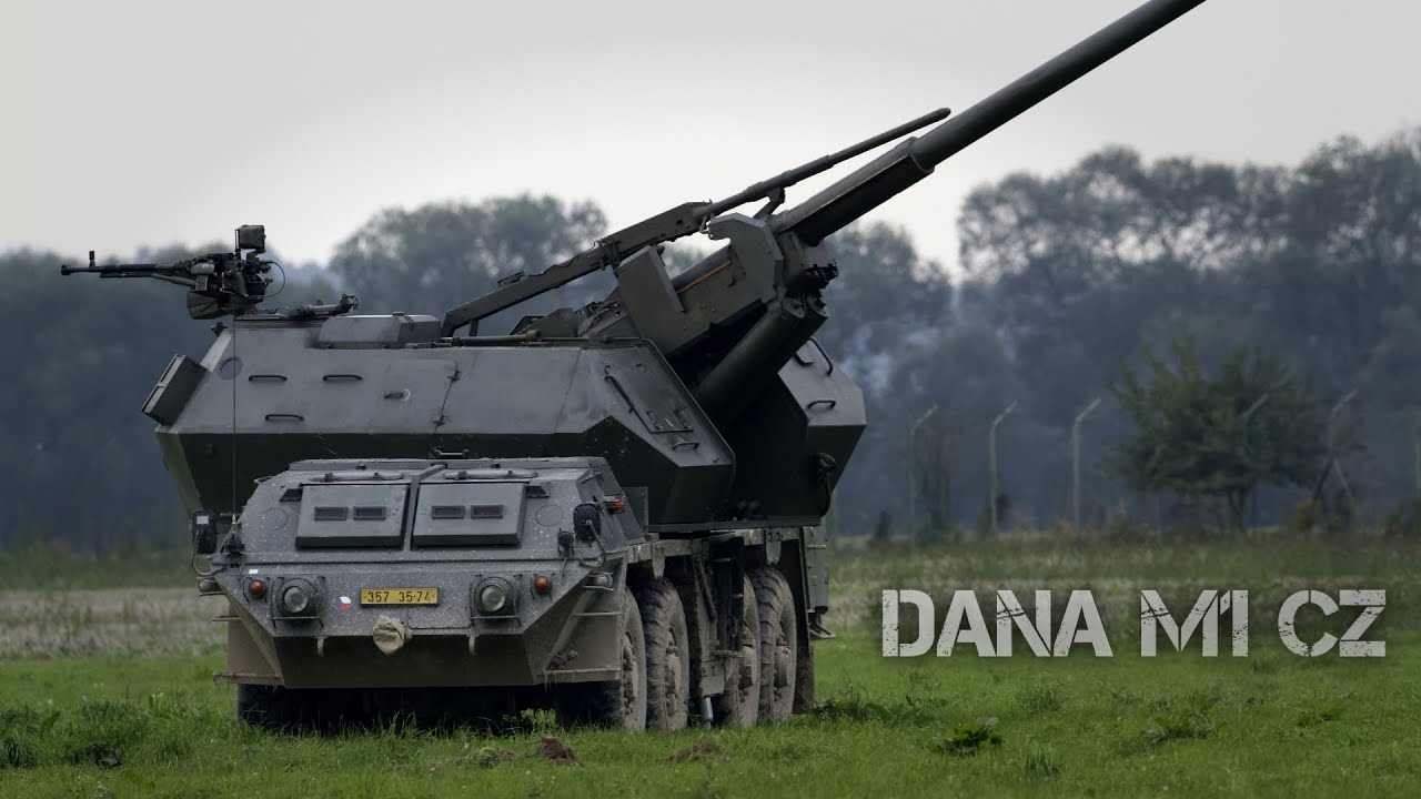 Dana M1 CZ - Fitur Menarik SPGH 152 mm 8x8 Andalan Ceko