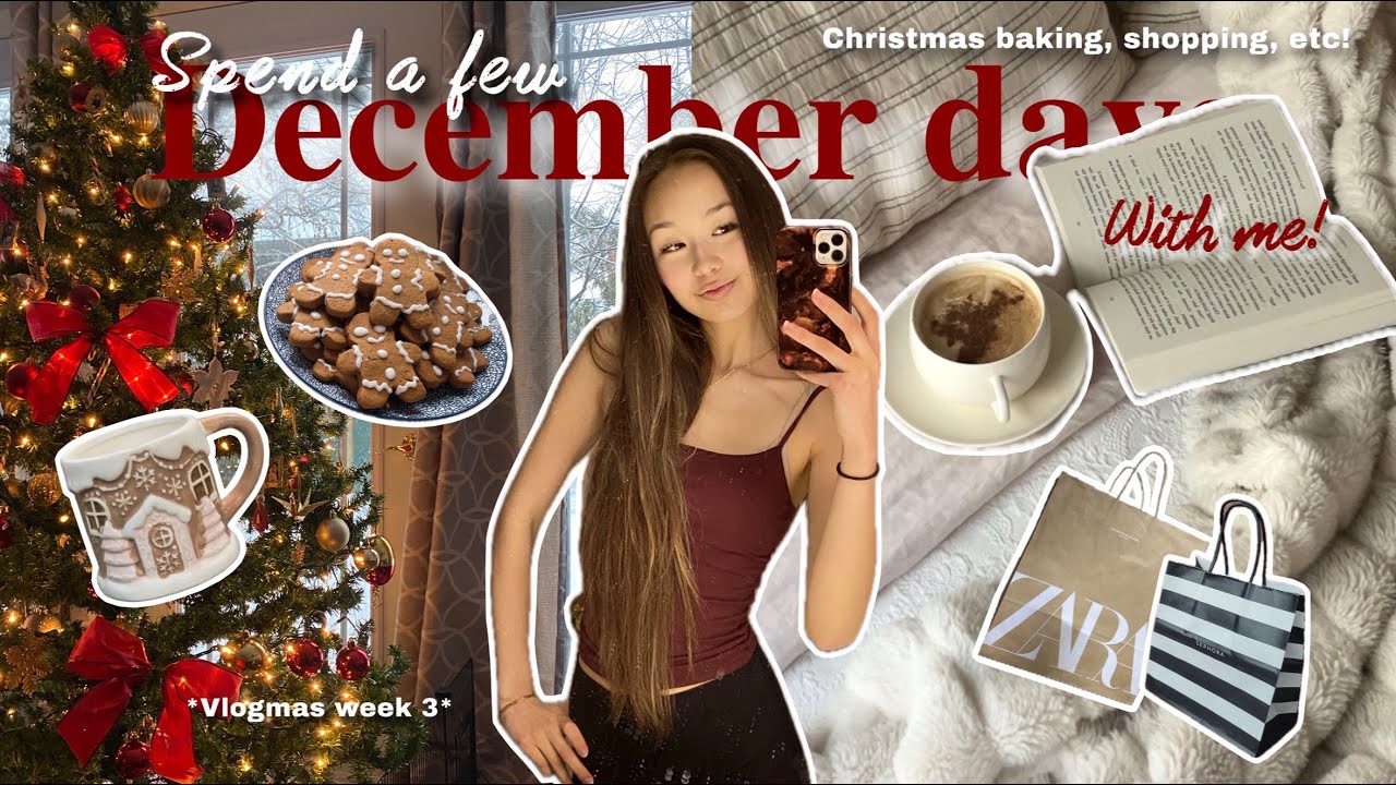 Несколько уютных дней из моей жизни! 🎄🎅 *3-я неделя влогмаса* Видео о покупках, рождественская вы...