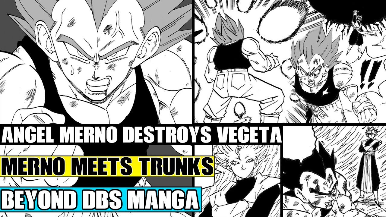 Beyond Dragon Ball Super: The New Angel Merno Destroys Vegeta! Merno Wants To Train Vegeta!