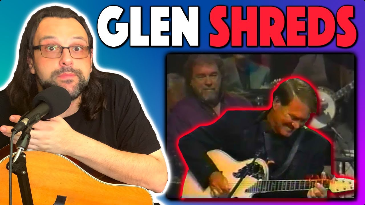 Guitarist REACTS to GENTLE ON MY MIND by Glen Campbell