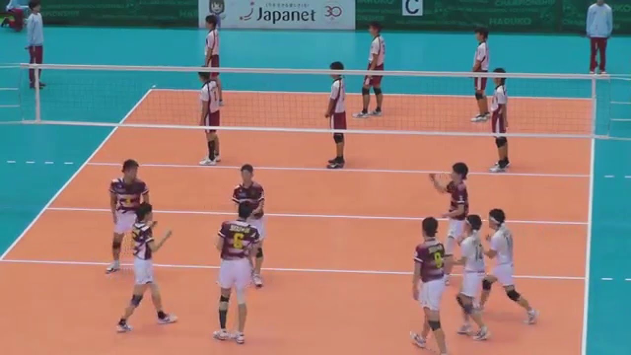 春高バレー2016 星城(愛知) vs 佐賀商(佐賀) 2ｾｯﾄ-1 第1回戦 全日本バレーボール高等学校選手権大会 2016.1.5