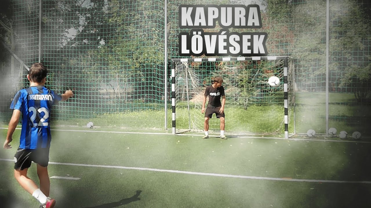 U12 kapura lövés edzés Erikkel - PMsports egyéni képzések