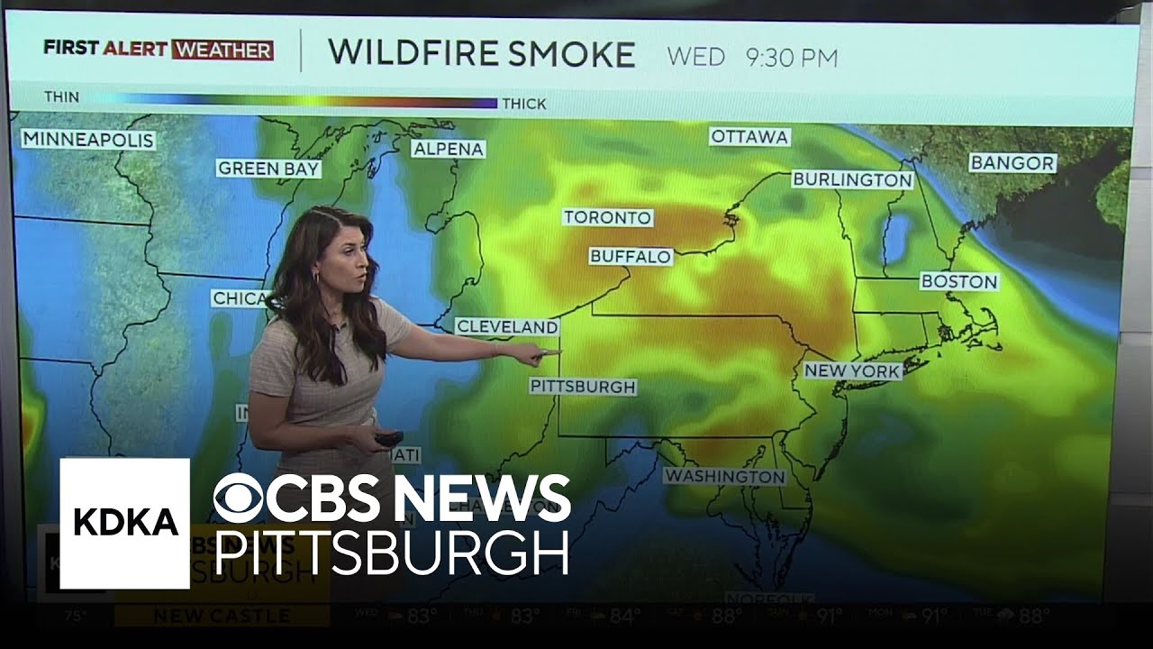 KDKA-TV Afternoon Forecast (8/6)