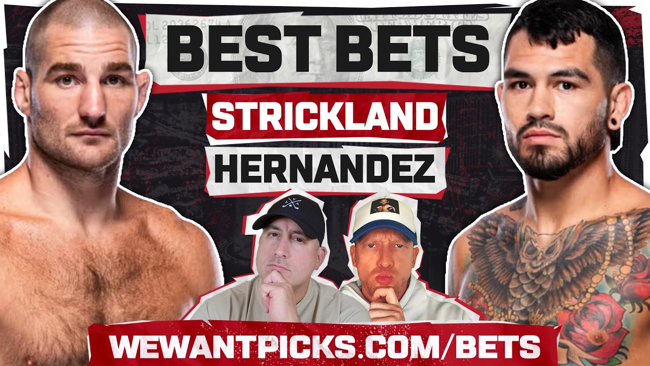 BEST BETS: UFC Houston: Strickland vs. Hernandez Betting Guide
