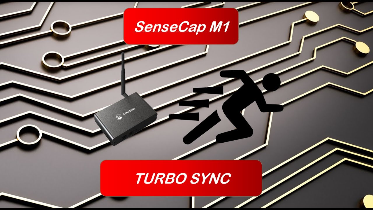 Sensecap M1 Helium Hotspot. How-to Turbo Sync