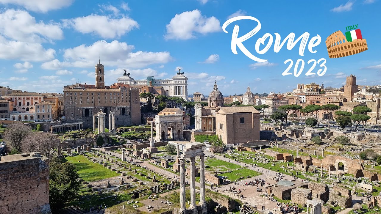 TRIP TO ROME 🇮🇹 | 2023 | 4K