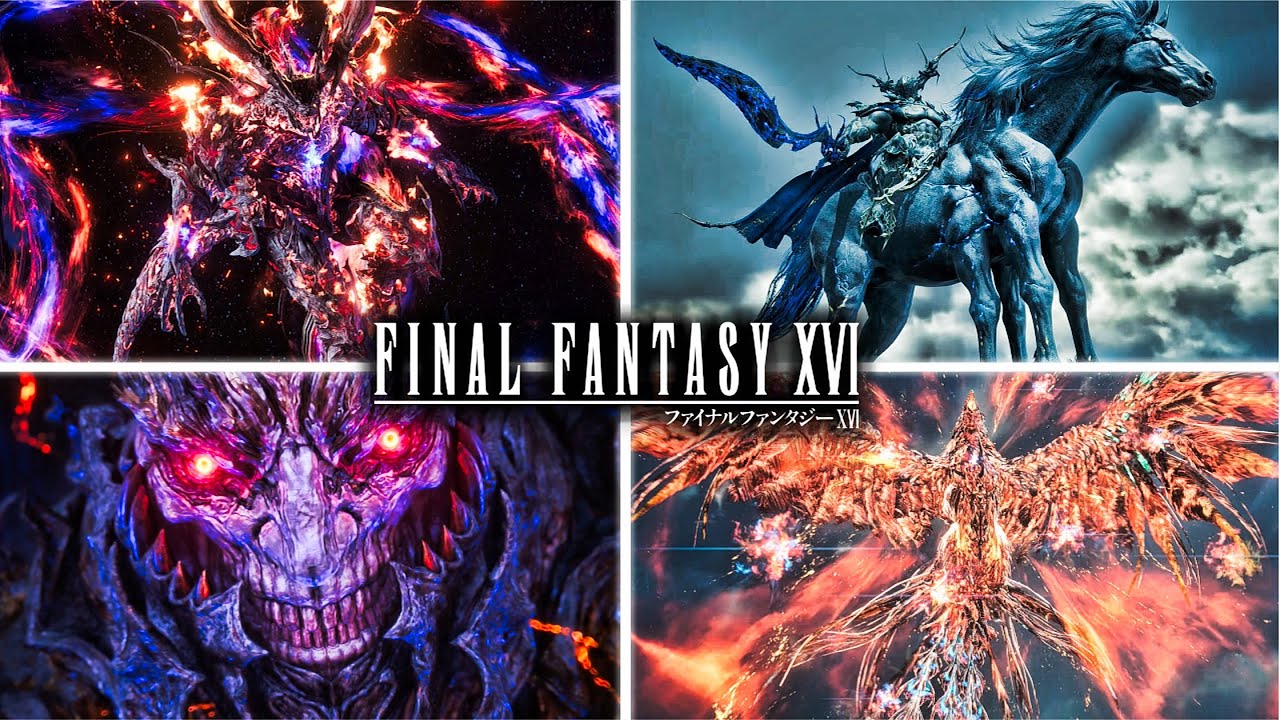【FF16】召喚獣バトル集 全戦闘一覧 超ド迫力演出シーン【FINAL FANTASY XVI】ファイナルファンタジー16
