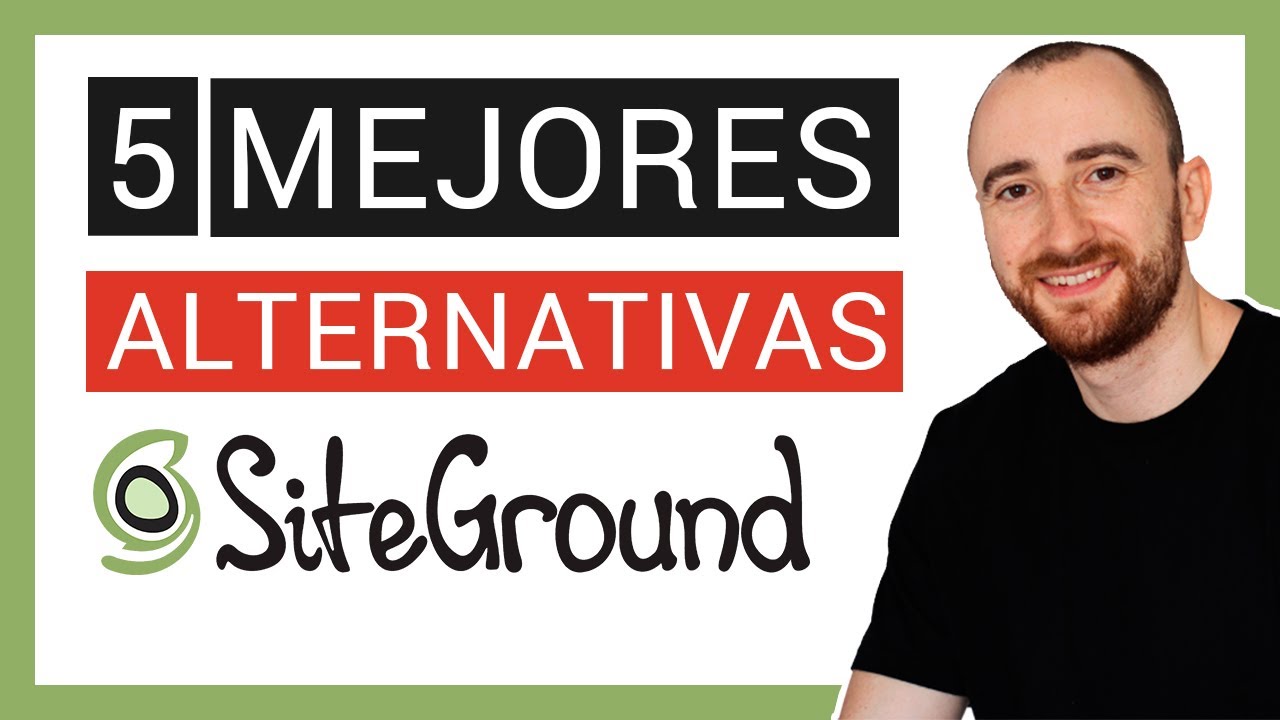 ✅ 5 Mejores Alternativas al Hosting SiteGround