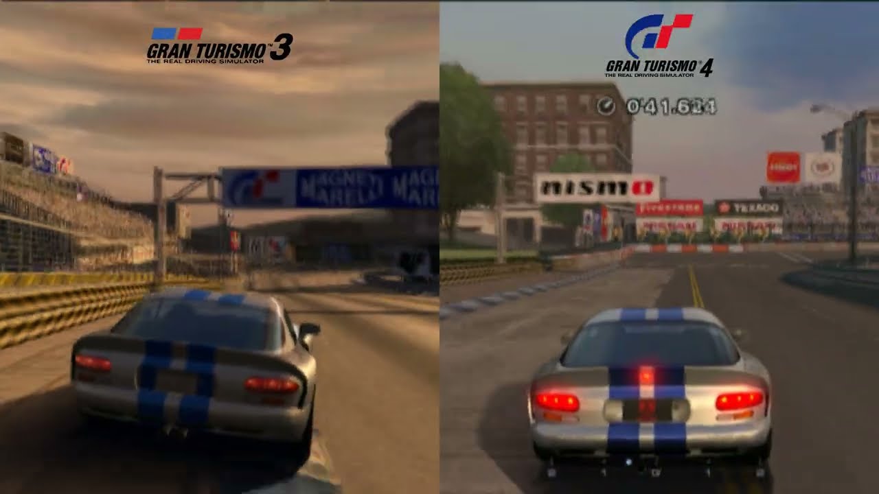 Gran Turismo 3 VS Gran Turismo 4 | The ULTIMATE GRAPHICS Comparison | 4K60