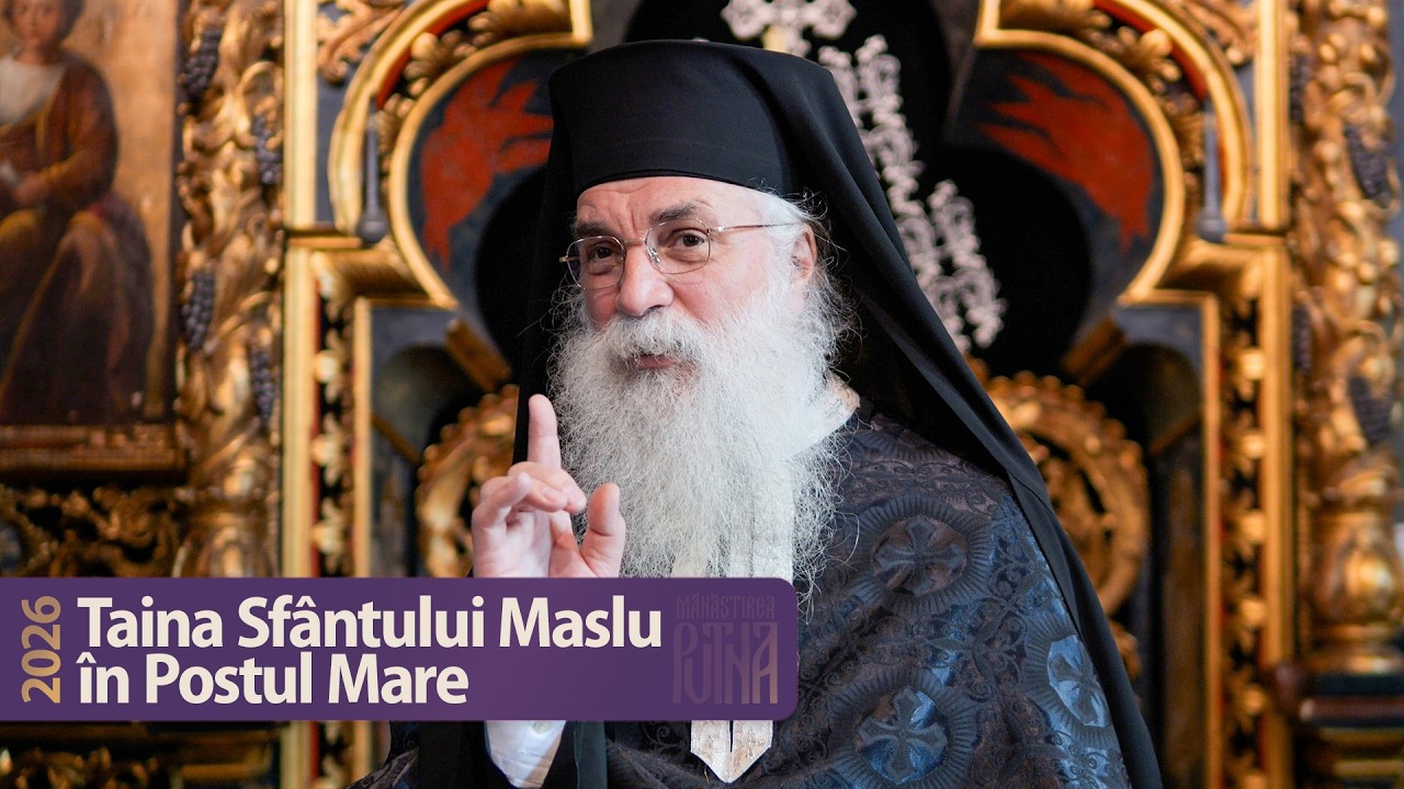 Cuvânt după Taina Sf. Maslu al arhim. Melchisedec (2026)