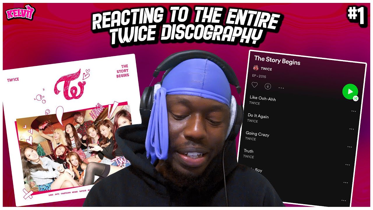 REACTING TO THE ENTIRE TWICE DISCOGRAPHY IN ORDER | The Story Begins (PART 1)