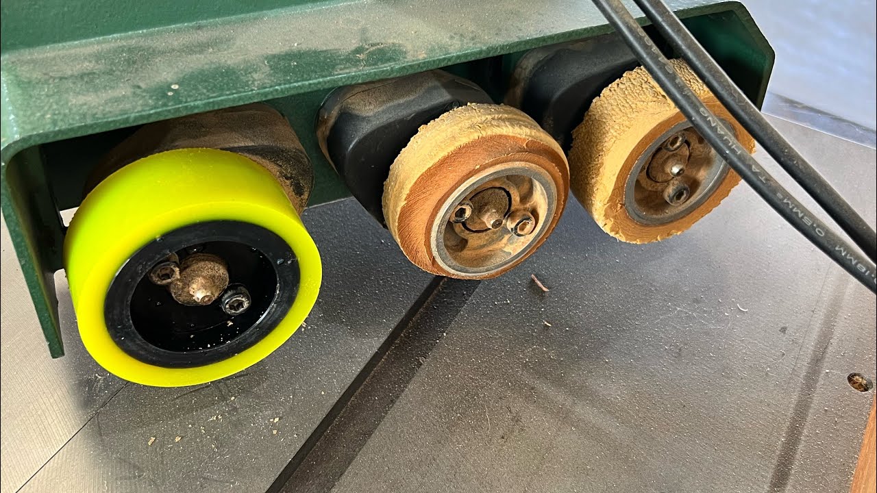 Replacement rollers for my power feeder.