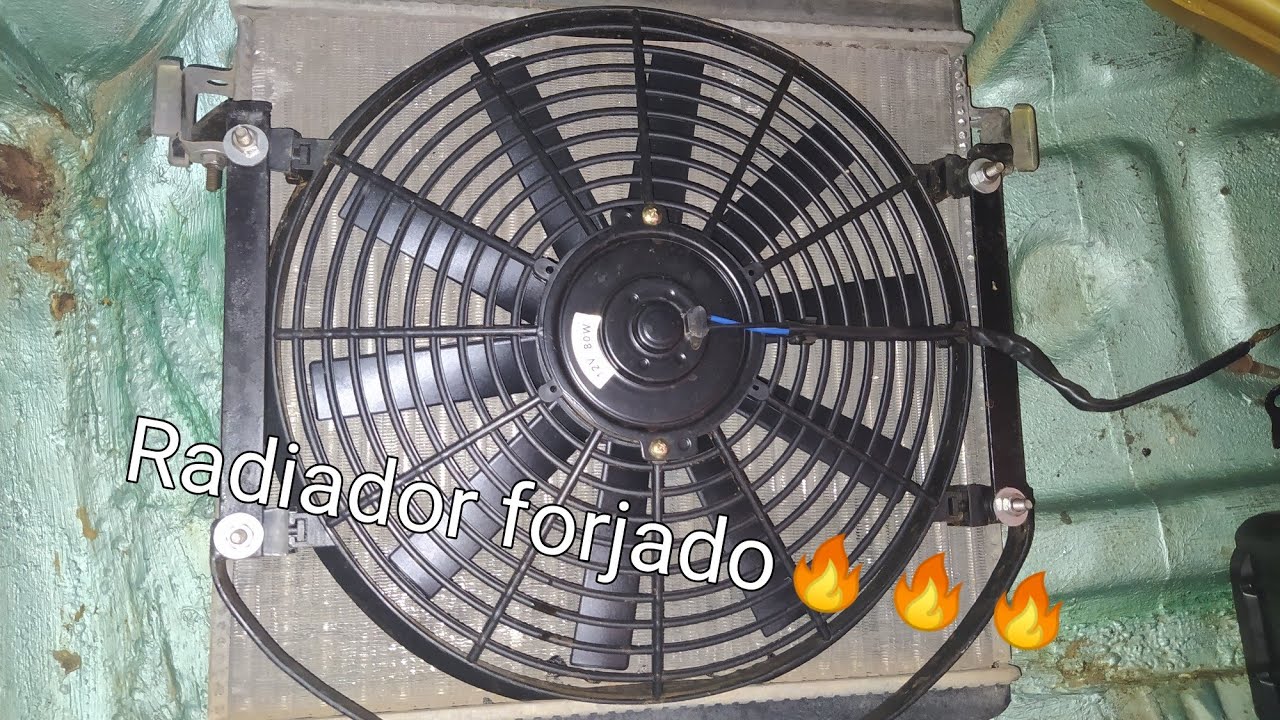 Instalei uma ventoinha elétrica no radiador do Chevette!! mas...