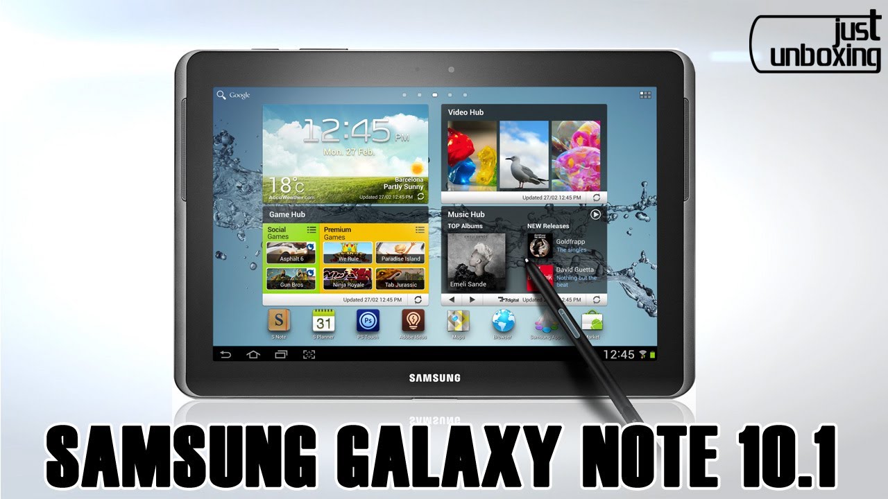 Samsung Galaxy Note 10.1 | Unboxing y Análisis | Just Unboxing