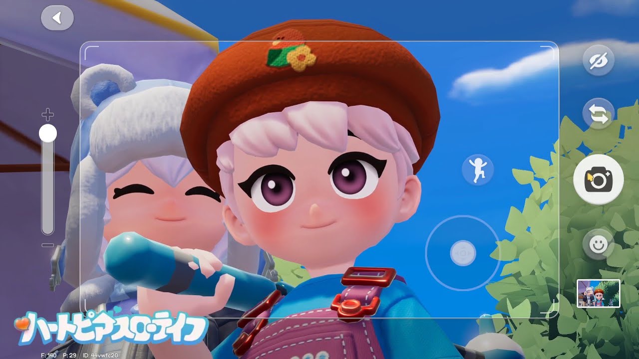 自由気ままに生活！癒しのライフシムを遊ぶ！『ハートピアスローライフ』