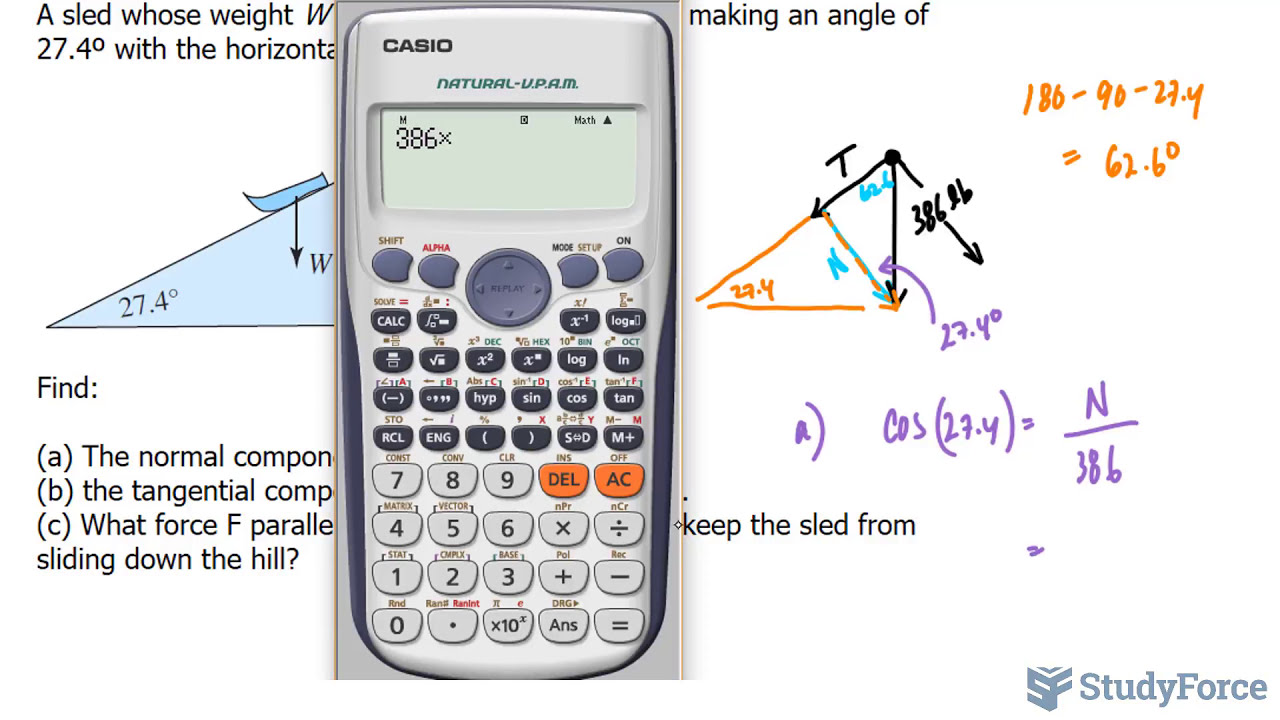 📚 How to find the tangential and normal components of a vector