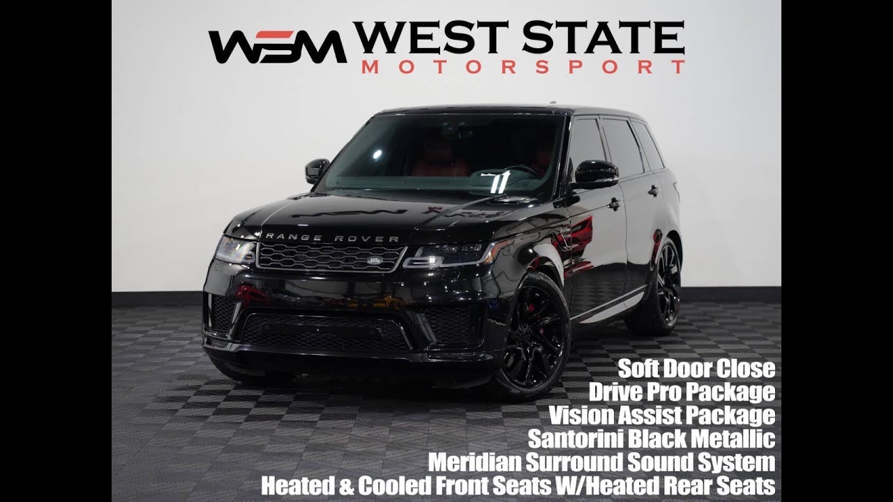 2018 Land Rover Range Rover Sport Supercharged Dynamic West State Motorsport #WSM1395