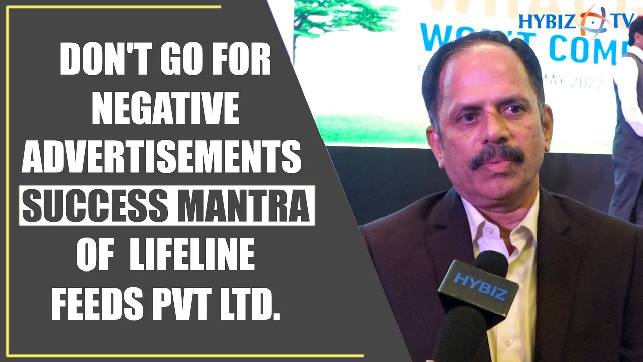Kishore Kumar Hedge MD Lifeline Feeds | IVPI Bengaluru 2022 | Hybiz tv