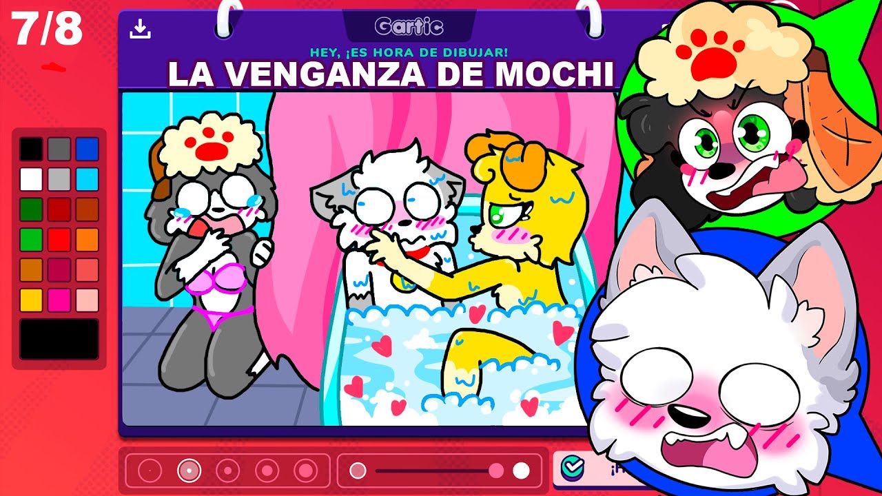 ¡LA VENGANZA DE MOCHI EN GARTIC PHONE! 💔😱