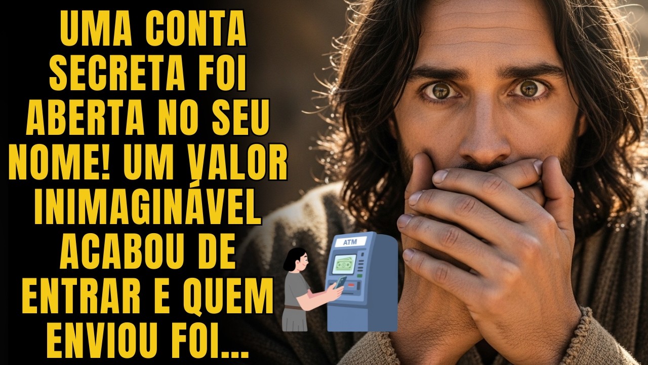 DEUS DIZ: UMA CONTA SECRETA FOI ABERTA NO SEU NOME! UM VALOR INIMAGINÁVEL ACABOU DE ENTRAR E QUEM...