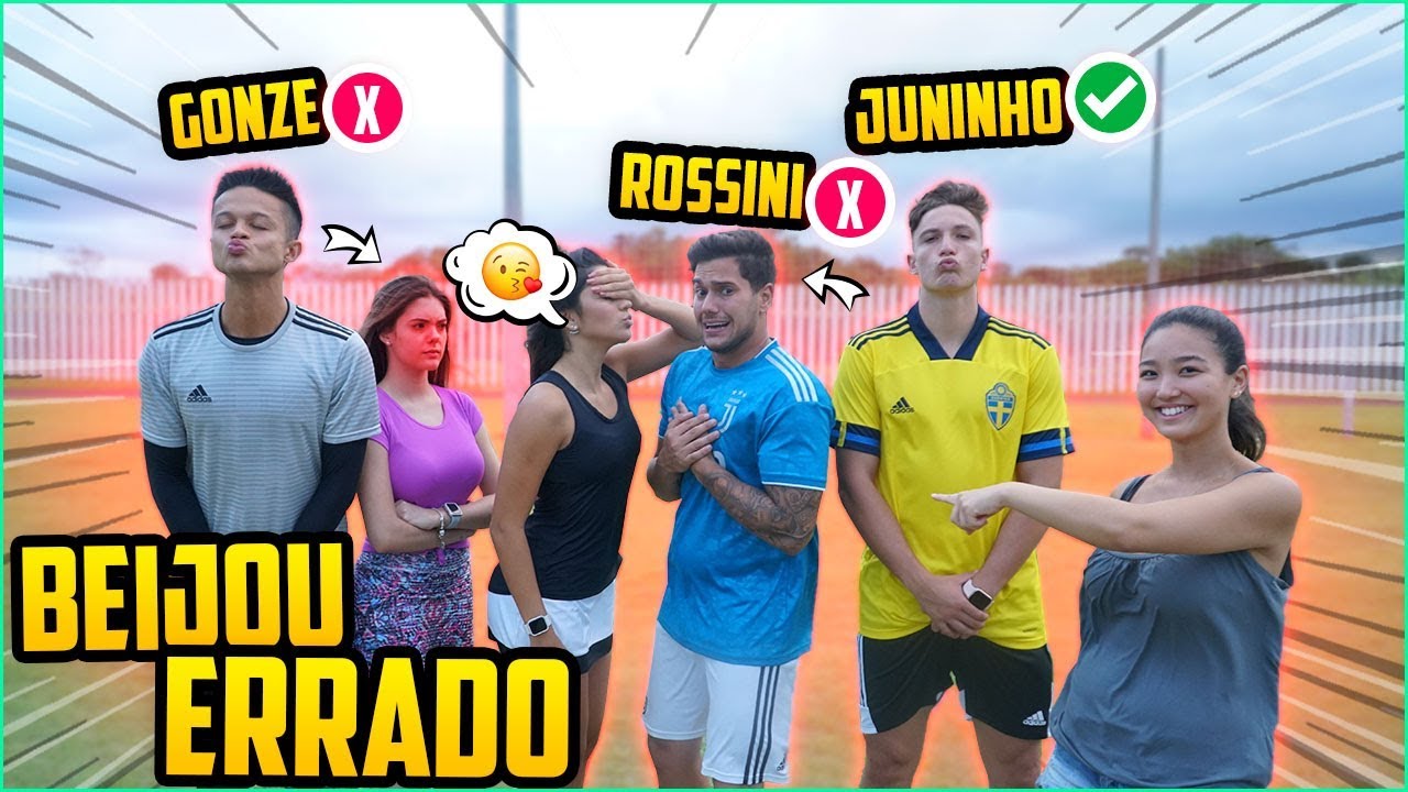 TENTE NÃO BEIJAR O “NAMORADO” ERRADO NO FUTEBOL!!