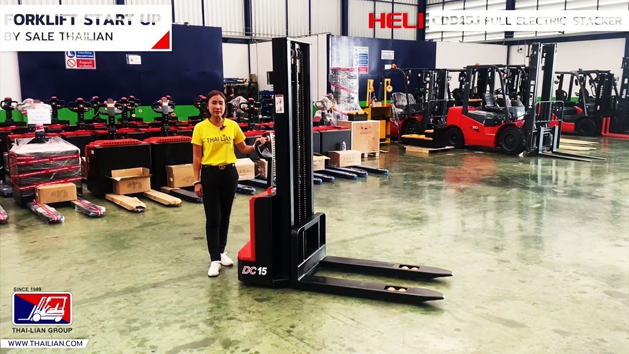 HELI CDD15J FULL ELECTRIC STACKER