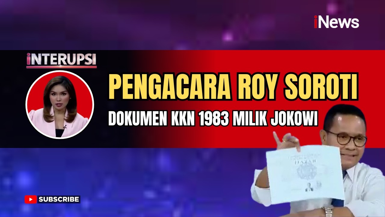 HEBOH! Klaim Konspirasi Besar di Balik Polemik Ijazah Jokowi, Apa Kata Pengacara Roy Suryo?