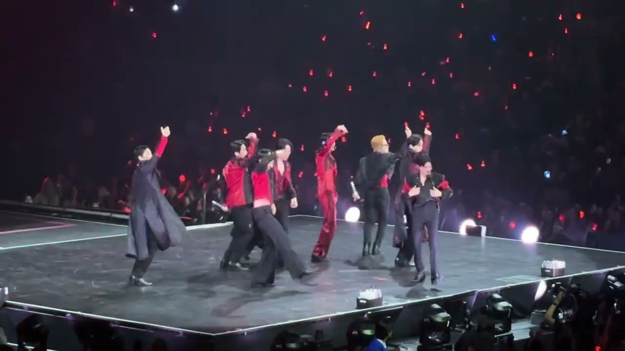 250802 ateez - fireworks (i’m the one) | in your fantasy tour in san jose 