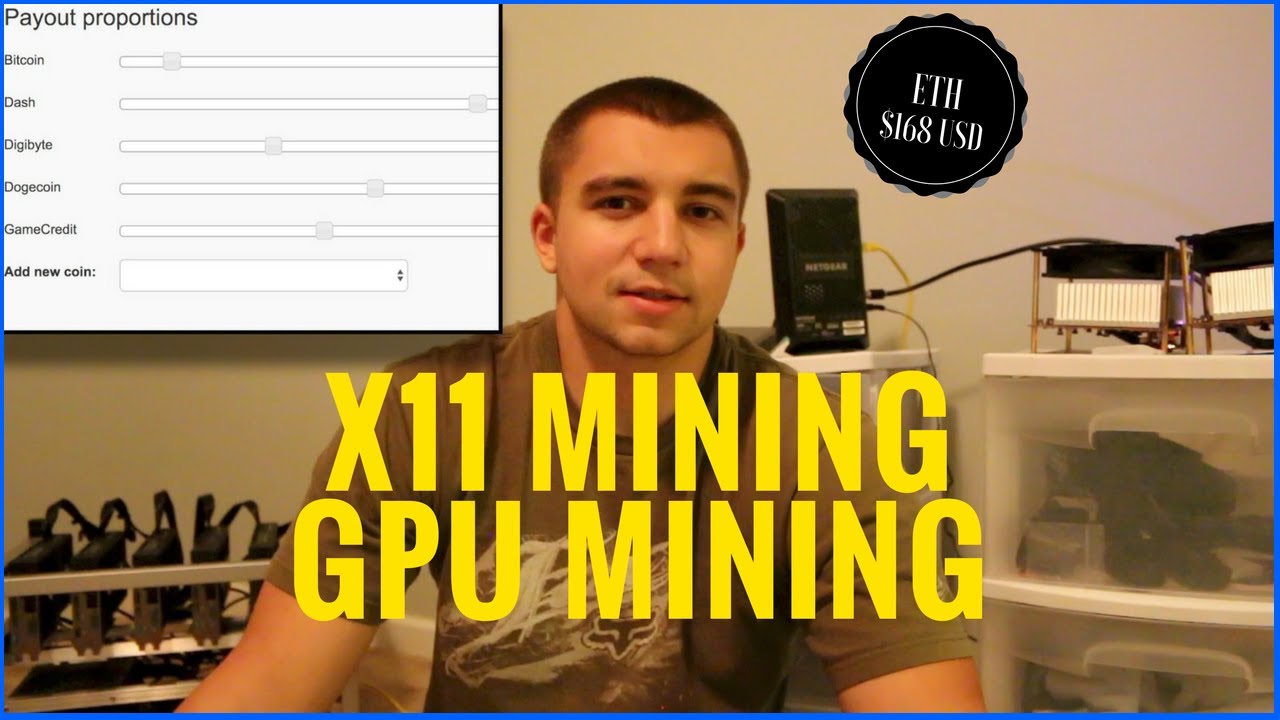 DIY Home Mini GPU ETH Mining Rig Farm - Mining Ethereum & Dash 06/17