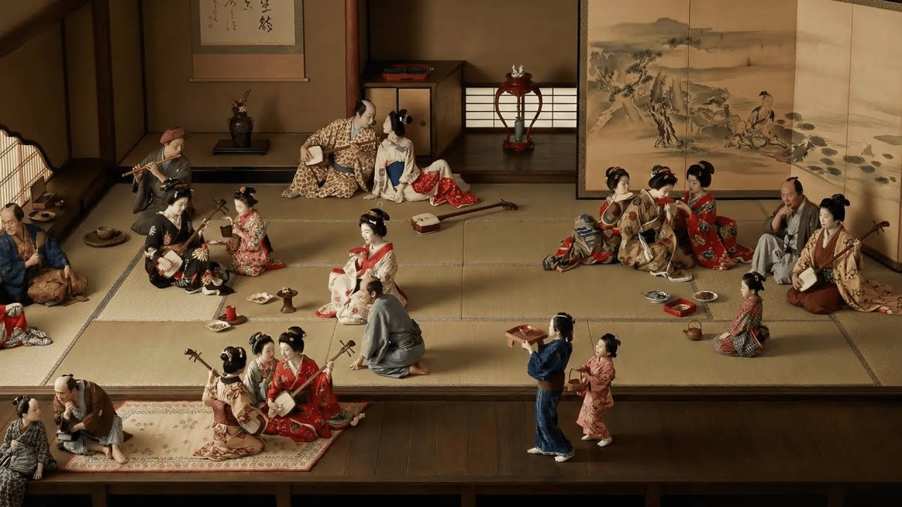 『江戸人の一日｜朝から夜まで、町人の暮らしを歩く』