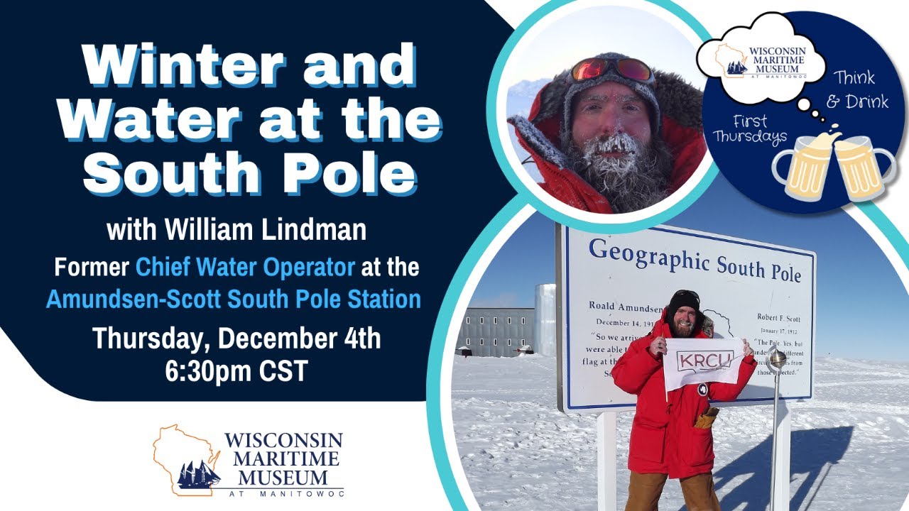 Think & Drink - A Year on Ice: A Water Operator at the South Pole