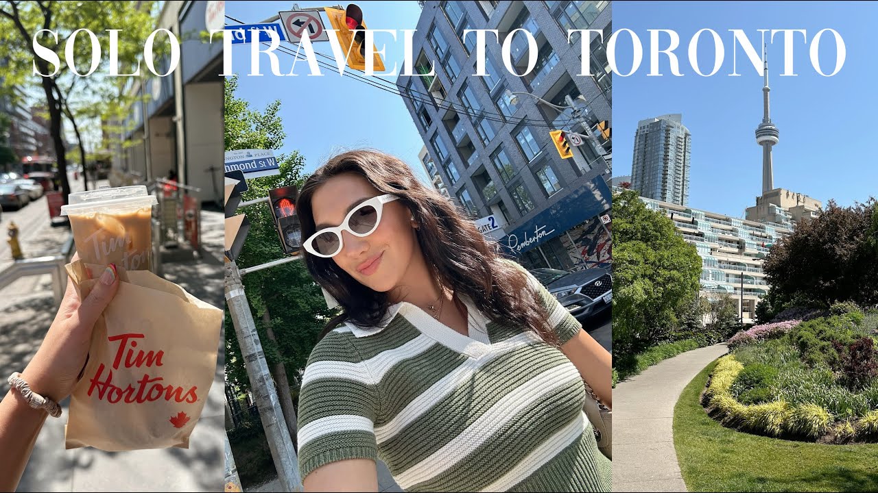 VLOG: ОДИНОЧНАЯ ПОЕЗДКА В ТОРОНТО! Шопинг, еда, исследования Канады (в одиночку)
