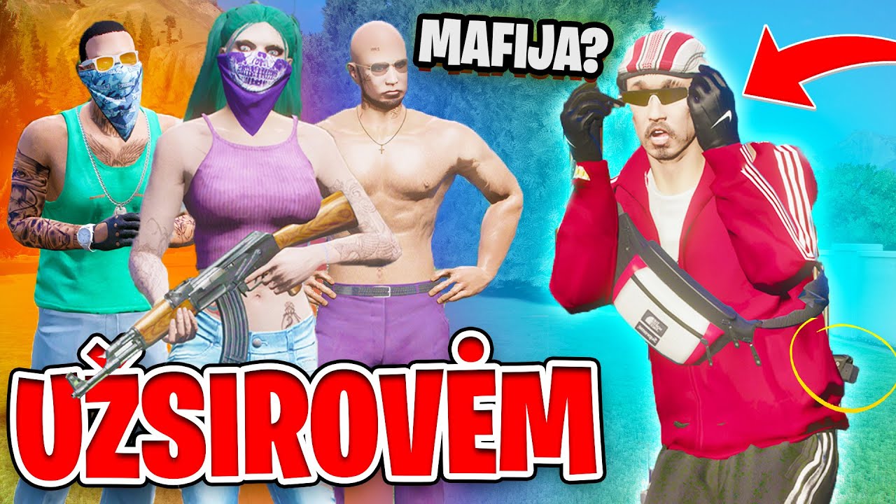 UŽSIROVĖM ANT MAFIJOS?! (BUVO BLOGAI) 😱 GTA ROLEPLAY LIETUVIŠKAI (OneX.lt)