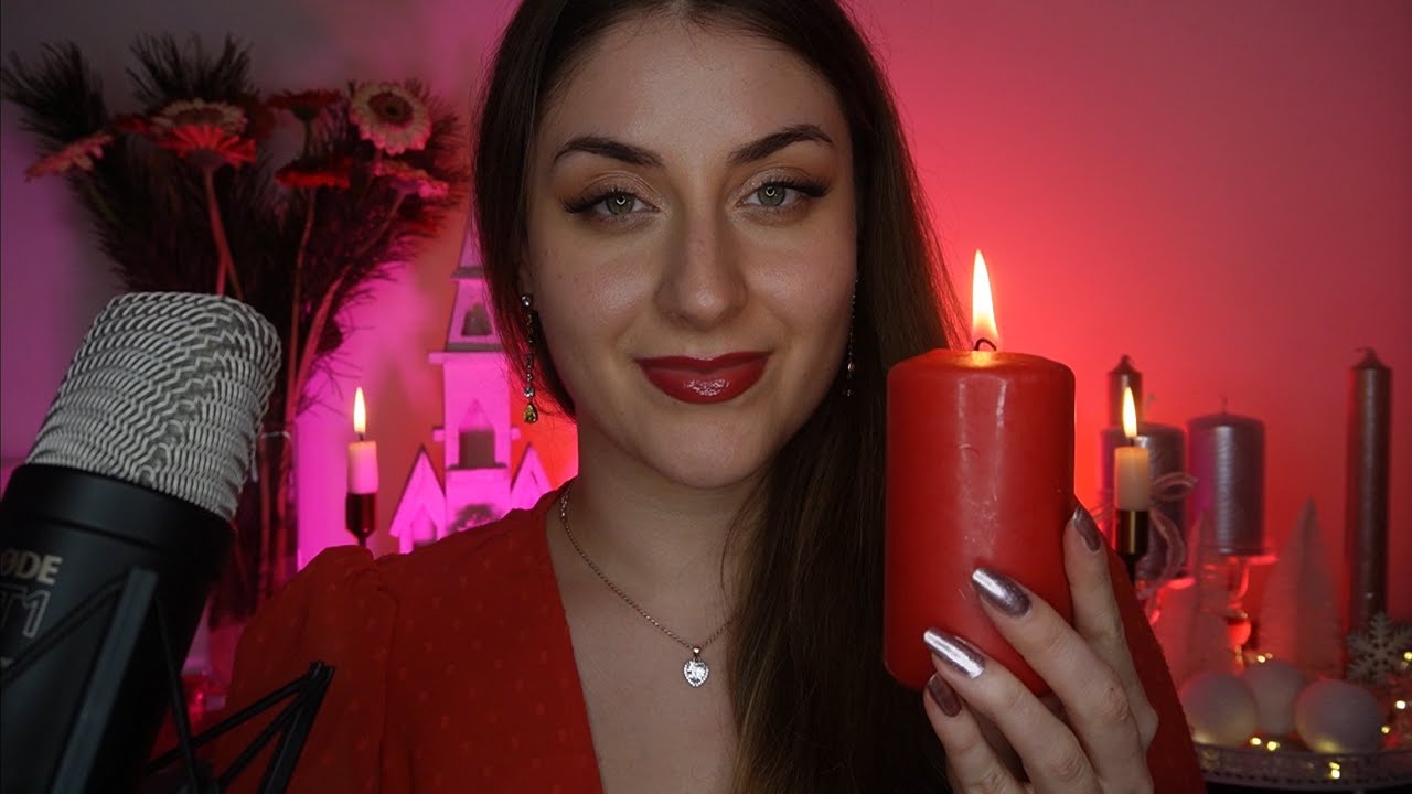 ASMR Deutsch Only Breathy Whispers | meine Weihnachtstraditionen 🎅🏻Whispering, Fire Crackling